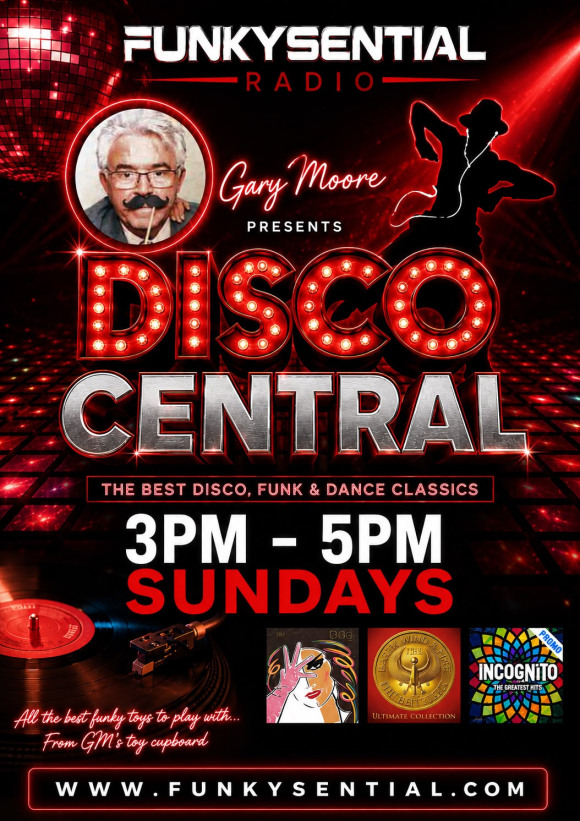 DISCOCENTRAL Its the very place! 70s To Present Day Soul, Disco Funk Jazz anything we think that has the magic rhythms really thats what you'll hear on the show.